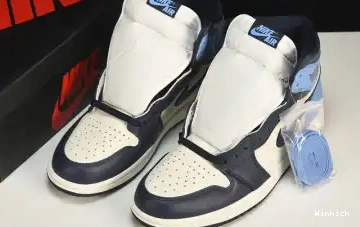 AIR JORDAN OBSIDIAN HIGH RETRO 1 555088-140 UNC 0630